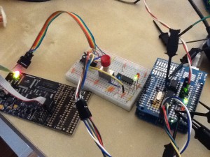 Decoupling SPI pins from AVR Dragon