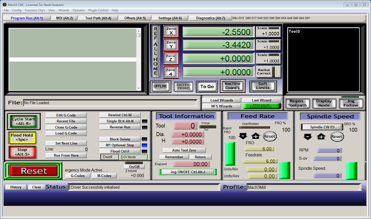 Mach3を起動すると Windows 7 が落ちてしまう問題 mach3
